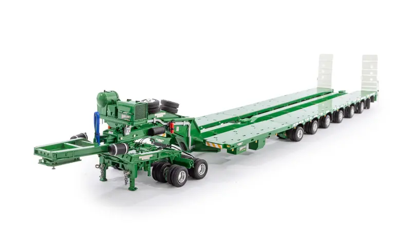 1:50 7X8 Steerable Trailer -- Doolan's Heavy Haulage -- Drake Truck Zt09271 1