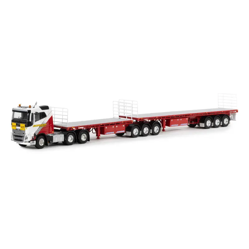 1:50 Borger Cranes -- Volvo Fh4 & B Double Combination -- Drake X Wsi 1