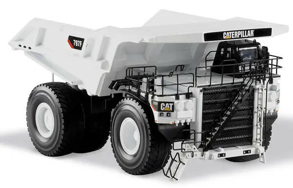 1:50 Cat 797F Off Highway Truck Special White Edition -- Caterpillar Norscot 1