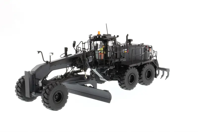 1:50 Cat Black Onyx 18M3 Motor Grader -- Diecast Masters Caterpillar 85522 1