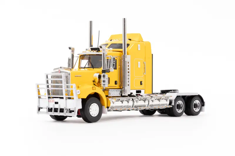 1:50 Kenworth C509 Sleeper -- Chrome Yellow -- Drake Truck Z01583 1