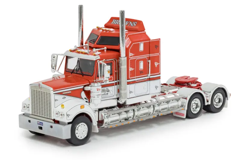 1:50 Kenworth T900 -- Browns Stockfeed -- Drake Truck Z01615 1
