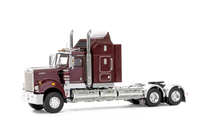 1:50 Kenworth T900 -- Vintage Burgundy -- Drake Truck Z01474 1