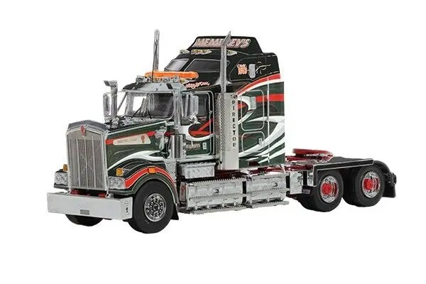 1:50 Kenworth T909 Director Series Satin Black - Membrey's -- Drake Truck Z01618 1