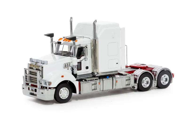 1:50 Mack Late Edition Superliner -- White/Red -- Drake Truck Z01508 1