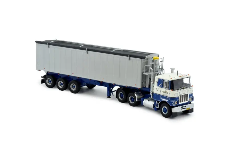 1:50 Willis Haulage -- Mack F700 Truck W/Tipper Trailer -- Tekno 1