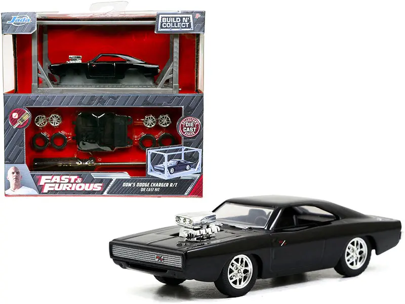 1:55 Dom's Dodge Charger R/T -- Fast & Furious Jada -- Diecast Model Kit 1