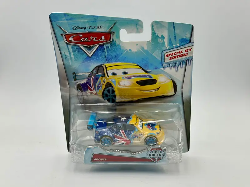 1:55 Frosty - Ice Racers - Special Icy Edition -- Disney "Cars" Mattel Chc13 1
