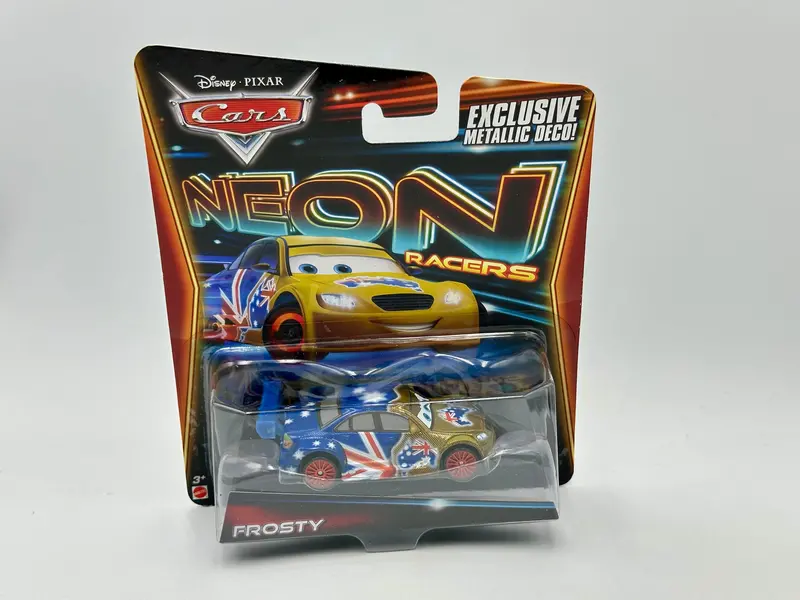 1:55 Frosty - Neon Racers -- Disney "Cars" Mattel Cbn43 1