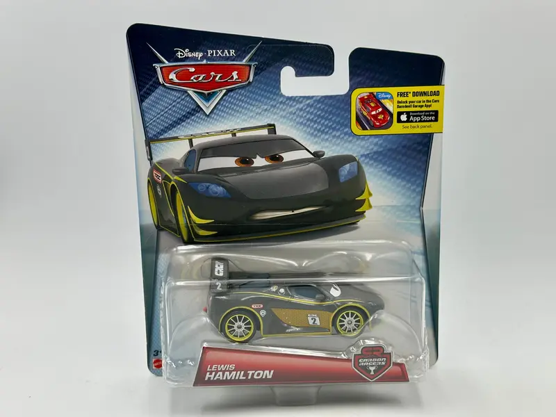 1:55 Lewis Hamilton - Carbon Racers -- Disney "Cars" Mattel Dhm81 1