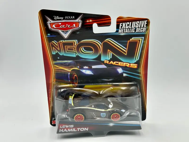 1:55 Lewis Hamilton - Neon Racers -- Disney "Cars" Mattel Cbg16 1