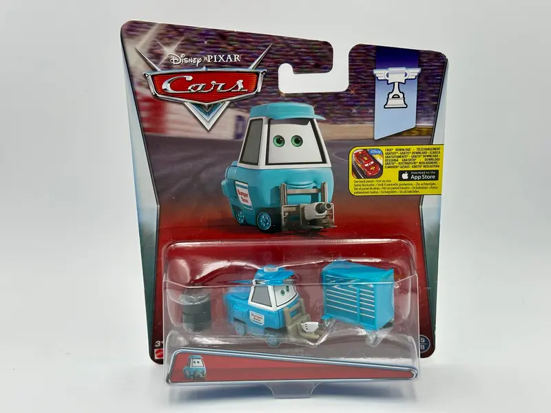 1:55 Ponchy Wipeout's Pitty -- Disney "Cars" Mattel Cmx75 1