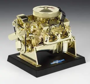 1:6 Engine - "Chevrolet Small Block" 350-Ci Turbo Fire -- Bronze Edition -- Libe 1