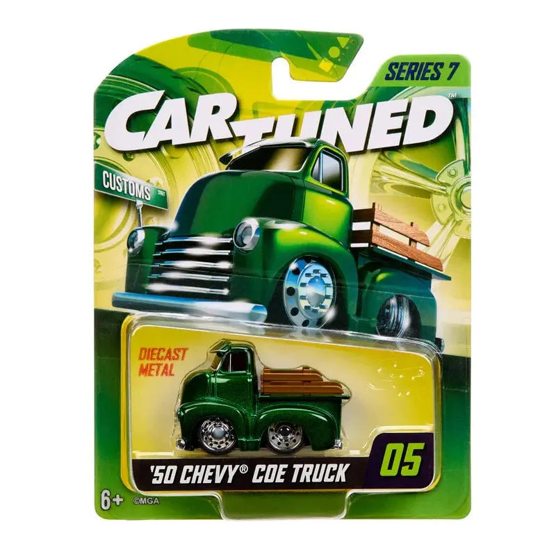 1:64 1950 Chevrolet Coe Truck -- Candy Green -- Cartuned: Mainline Series 7 1