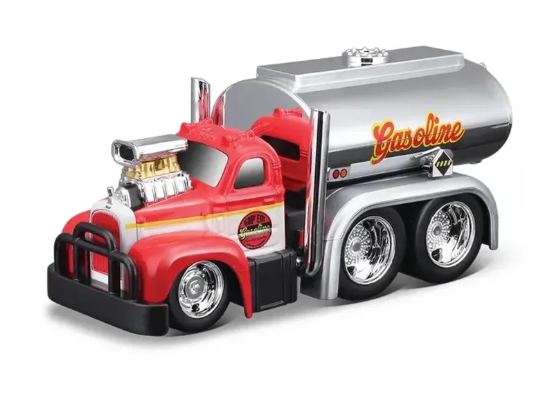 1:64 1953 Mack B-61 Tanker Truck -- Muscle Machines Work Rigs 1