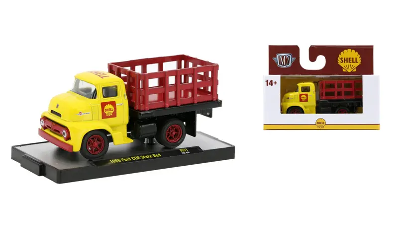 1:64 1956 Ford Cope Stake Bed -- Shell -- M2 Machines 1