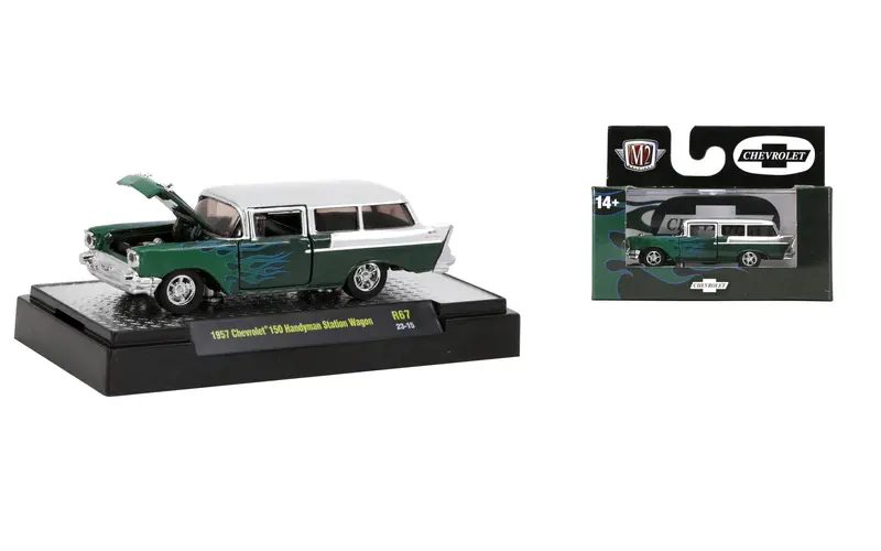 1:64 1957 Chevrolet 150 Handyman Station Wagon -- M2 Machines Detroit Muscle 1