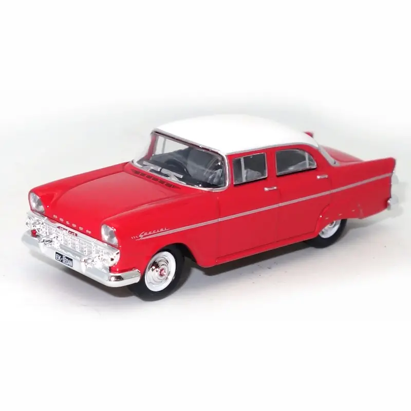 1:64 1961 Holden Ek Special Sedan -- Red W/White Roof -- Cooee Classics 1