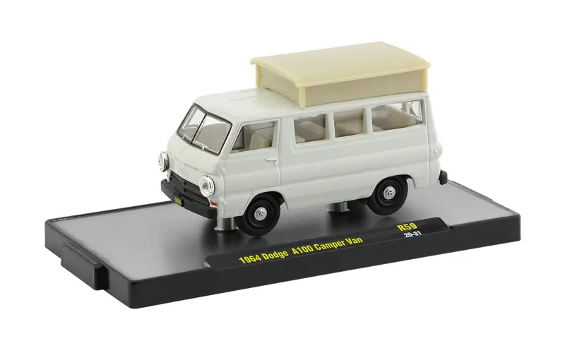 1:64 1964 Dodge Camper Van -- M2 Machines Auto-Thentics Release 59 "Auto-Shows" 1