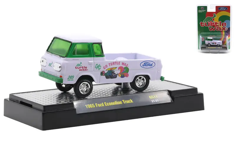 1:64 1965 Ford Econoline Truck Gasser -- Turtle Wax -- M2 Machines 1