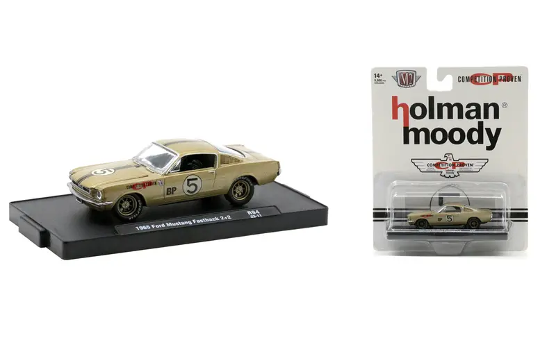 1:64 1965 Ford Mustang Fastback -- Holman Moody Bronze -- M2 Machines Auto Drive 1