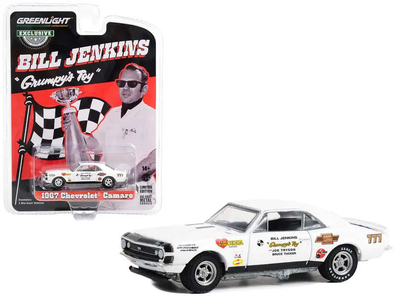 1:64 1967 Chevrolet Camaro -- #777 Bill Jenkins "Grumpy's Toy" -- Greenlight 1