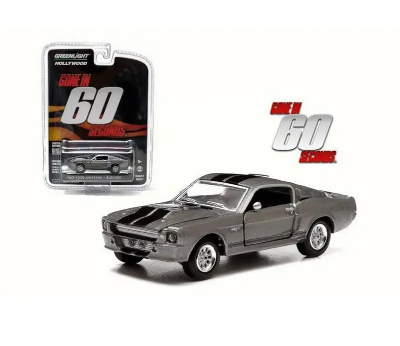 1:64 1967 Ford Mustang Shelby Gt500 -- Eleanor Gone In 60 Seconds -- Greenlight 1