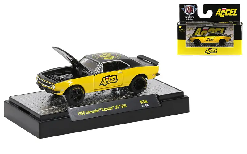 1:64 1968 Chevrolet Camaro Ss 350 -- Accel -- M2 Machines Detroit Muscle 1