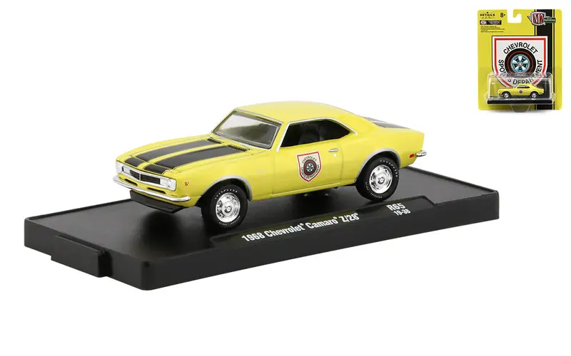 1:64 1968 Chevrolet Camaro Z/28 -- M2 Machines Auto Drivers Release 65 1