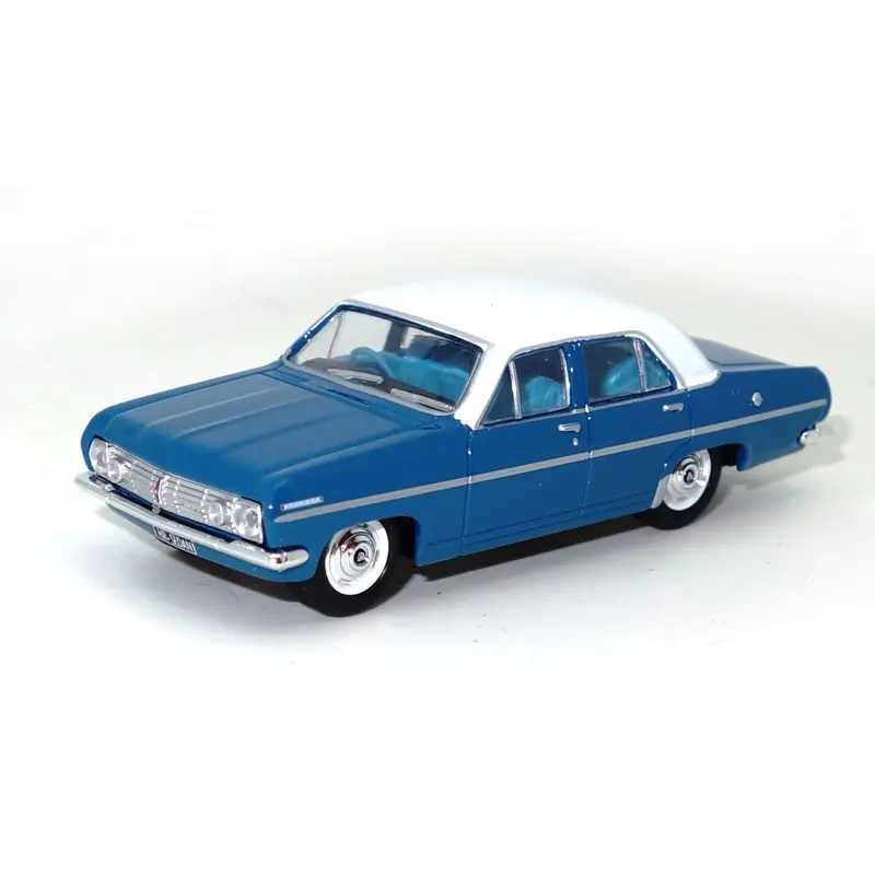 1:64 1968 Holden Hr Special Sedan -- Aqua Blue W/White Roof -- Cooee Classics 1
