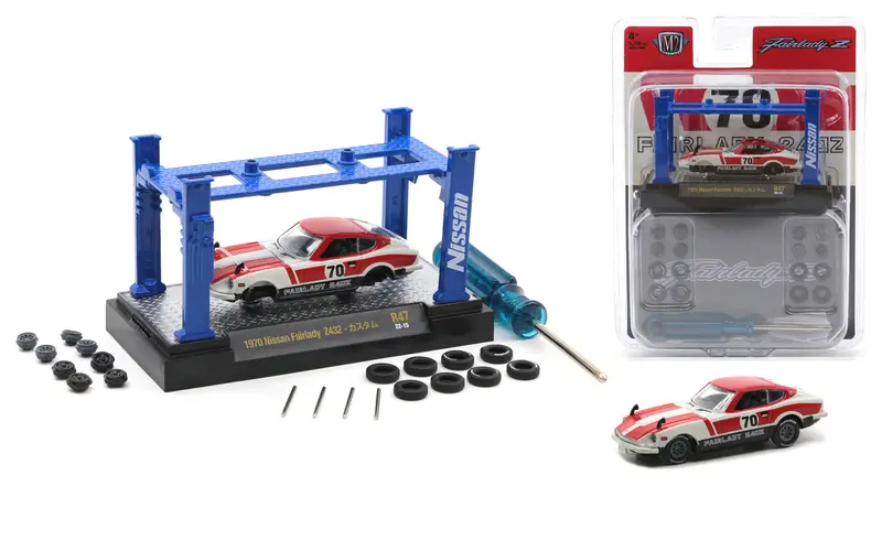 1:64 1970 Nissan Fairlady Z432 (Datsun 240Z) -- M2 Machines Model Kits Release 4 1