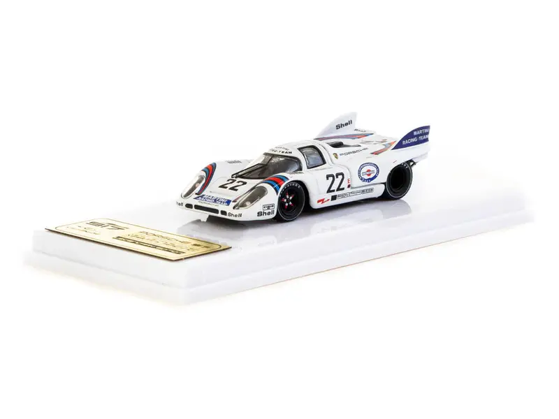 1:64 1971 Le Mans 24H Winner -- #22 Martini Porsche 917K -- Tarmac Works X Ixo 1