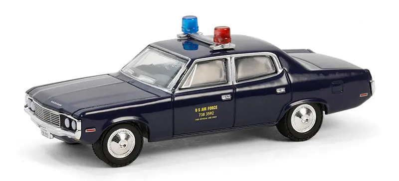 1:64 1972 Amc Matador "United States Air Force" -- Dark Blue -- Greenlight 1