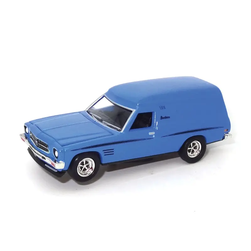 1:64 1972 Holden Hq Sandman V8 Panel Van -- Azure Blue -- Cooee Classics 2