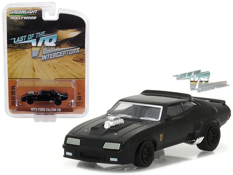 1:64 1973 Ford Falcon Xb -- V8 Interceptor Mad Max -- Greenlight 1
