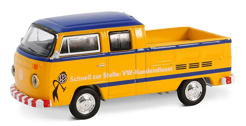 1:64 1977 Volkswagen Type 2 Double Cab --"Doka" Pickup Truck -- Greenlight 1