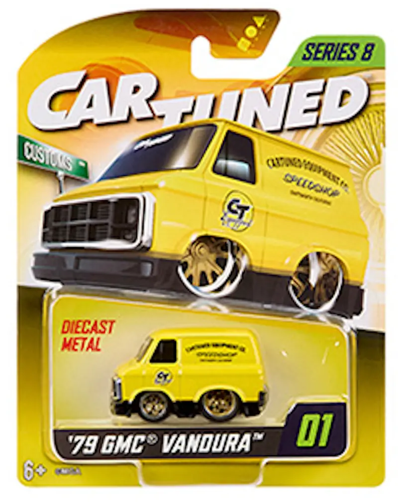 1:64 1979 Gmc Vandura -- Yellow -- Cartuned: Mainline Series 8 1