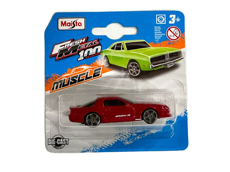1:64 1980 Chevrolet Camaro Iroc-Z -- Maroon Red -- Maisto 1