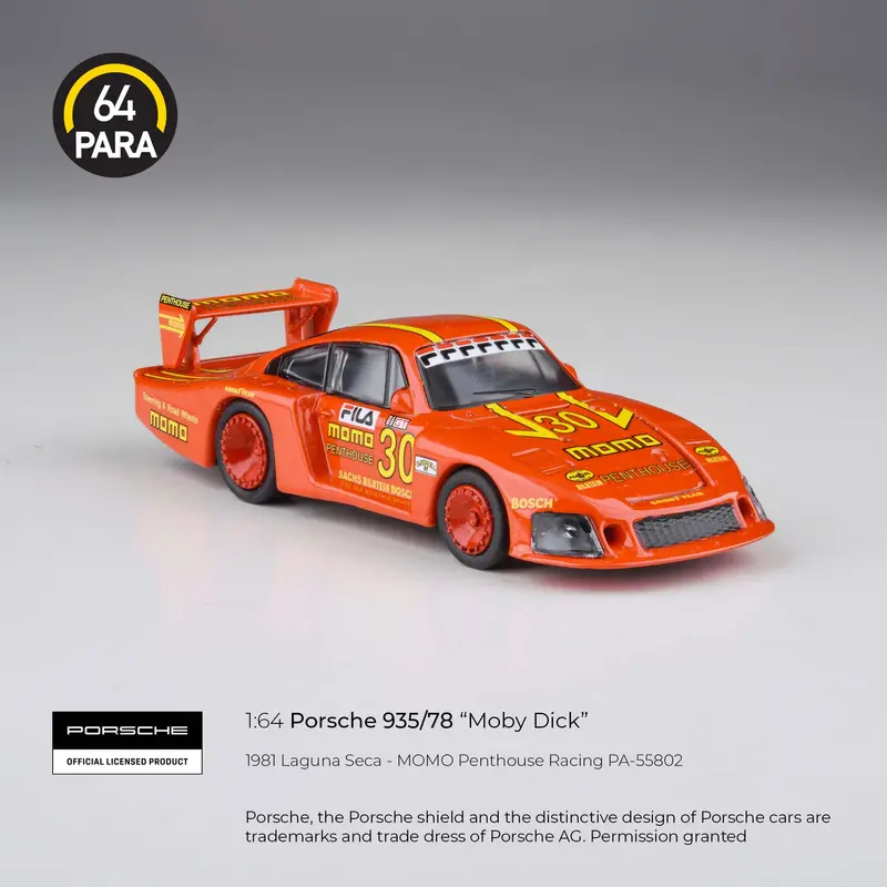 1:64 1981 Laguna Seca -- #30 Momo Porsche 935/78 Mobydick -- Para64 1