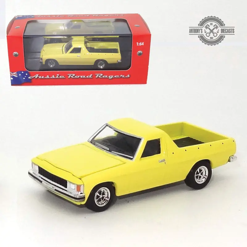 1:64 1982 Holden Wb V8 Ute -- Cameo Yellow -- Cooee Classics 1