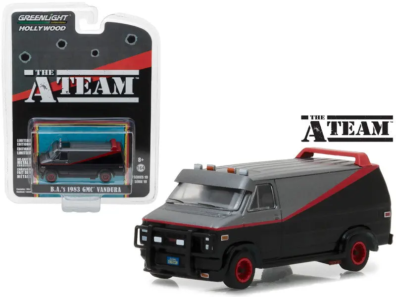 1:64 1983 Gmc Vandura: The A-Team Van -- 1983-87 Tv Series -- Greenlight 1
