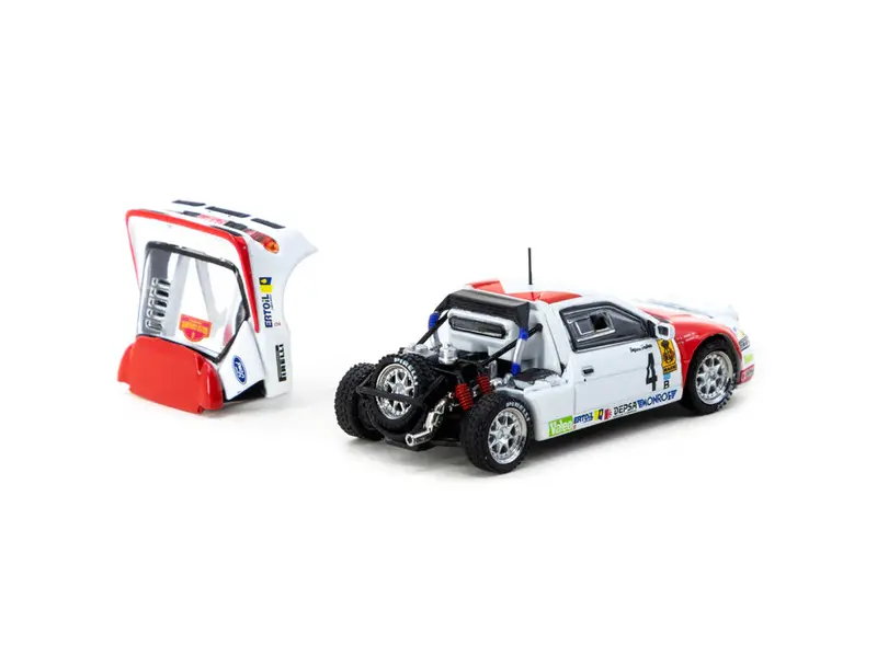 1:64 1986 Rallye Catalunya -- #4 Ford Rs200 -- Tarmac Works 2