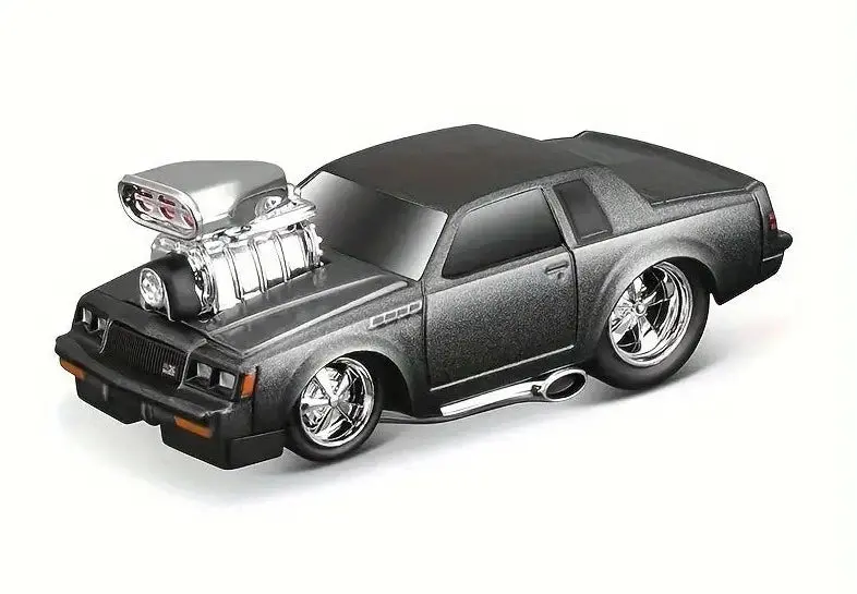 1:64 1987 Buick Gnx -- Grey -- Muscle Machines 1