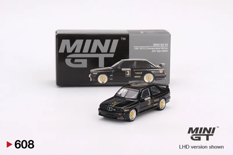 1:64 1987 Jim Richards Atcc Winner -- #3 Bmw M3 -- Mini Gt 1