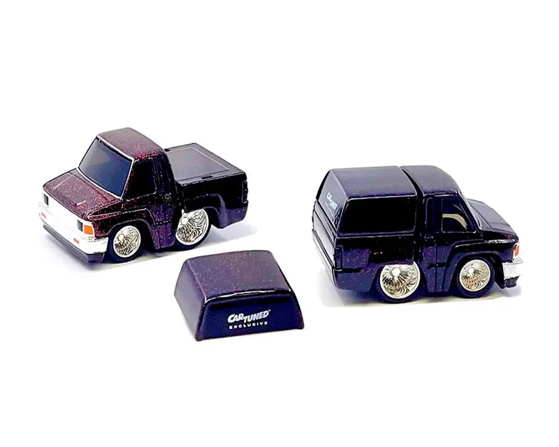1:64 1987 Toyota Sr5 Custom -- Burgundy -- Cartuned: Mijo Exclusive Series 1 1