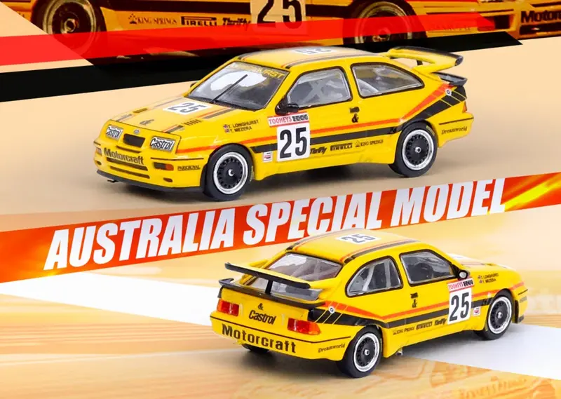 1:64 1988 Bathurst 1000 Winner - Longhurst/Mezera -- Ford Sierra Rs500 -- Inno64 1