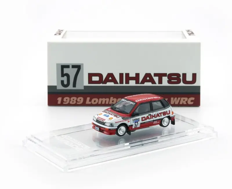 1:64 1989 Rally Monte Carlo Winner  -- #57 Daihatsu Charade -- Bm Creations Expo 1