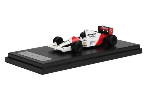1:64 1991 Ayrton Senna -- World Champion -- Mclaren Mp4/6 -- Lcd Models 1