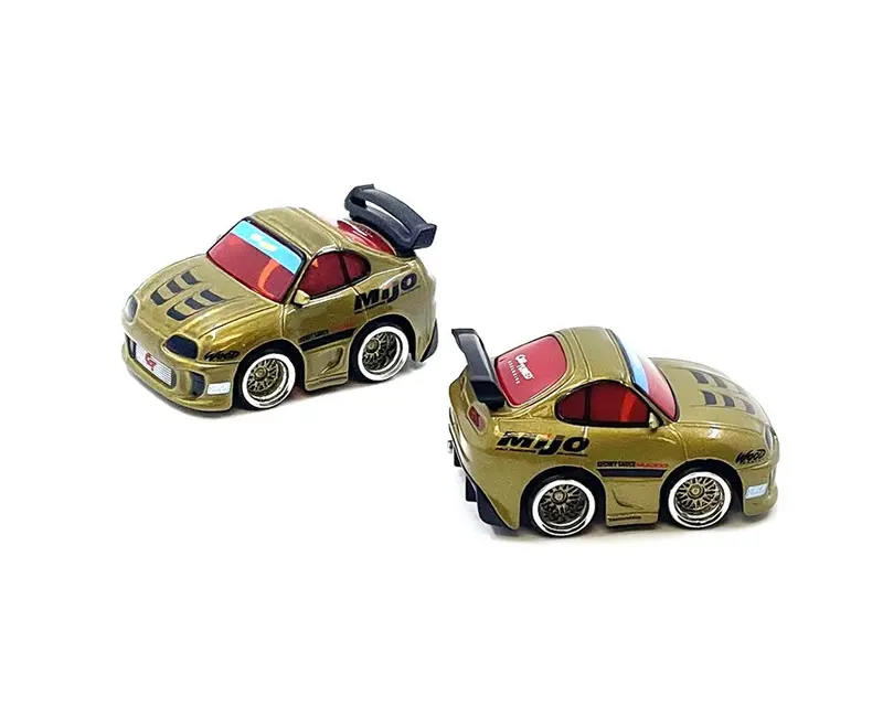 1:64 1993 Toyota Supra A80 -- Gold -- Cartuned: Mijo Exclusive Series 1 1