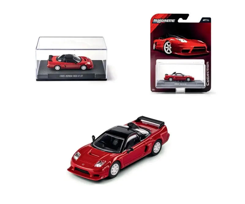 1:64 1995 Honda Nsx-R Gt -- Red -- Majorette: Collection Deluxe 1